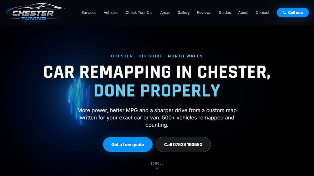 Chester Tuning homepage