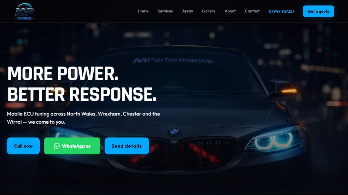 KP Tuning homepage